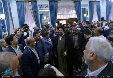 دیدار اعضای ستاد مرکزی بزرگداشت امام خمینی(س) با سید حسن خمینی