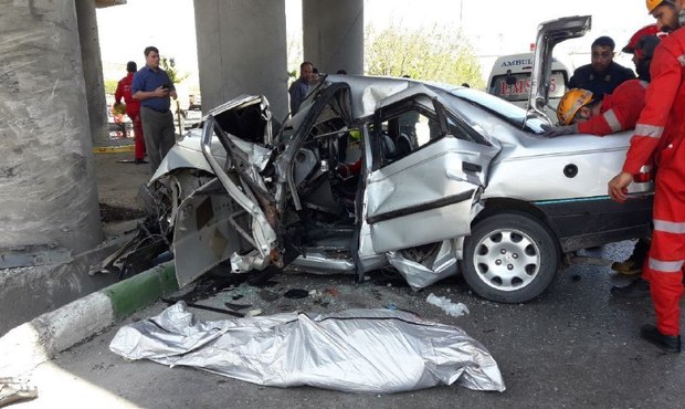 سانحه رانندگی در مشهد یک کشته داشت