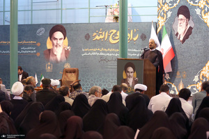 تجدید میثاق مدیران کانون های فرهنگی هنری مساجد با آرمان های امام خمینی (س)