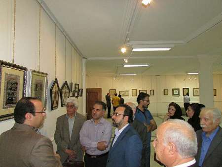گشایش نمایشگاه تابلوهای نقره در خانه فرهنگ تبریز