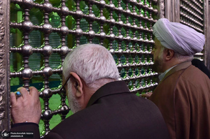 مراسم تجدید میثاق امدادگران کمیته امداد امام خمینی (س) با آرمان های بنیانگذار جمهوری اسلامی ایران