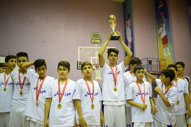 نسل طلایی بسکتبال خوزستان در حال شکل گیری است