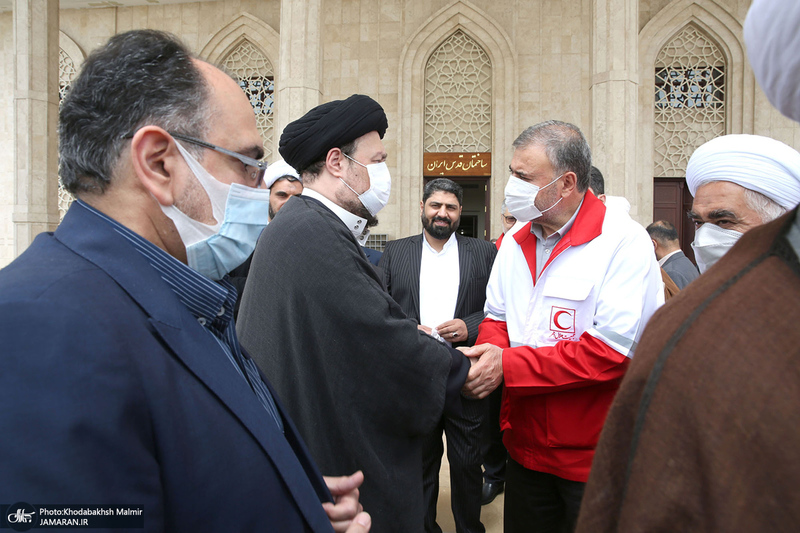 تجدید میثاق اعضا و مسئولان هلال‌احمر با آرمان‌های امام خمینی (س)