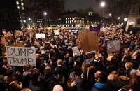 تظاهرات ضد ترامپ لندن