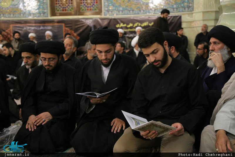 مراسم ختم آیت الله روح الله شاه آبادی(ره)
