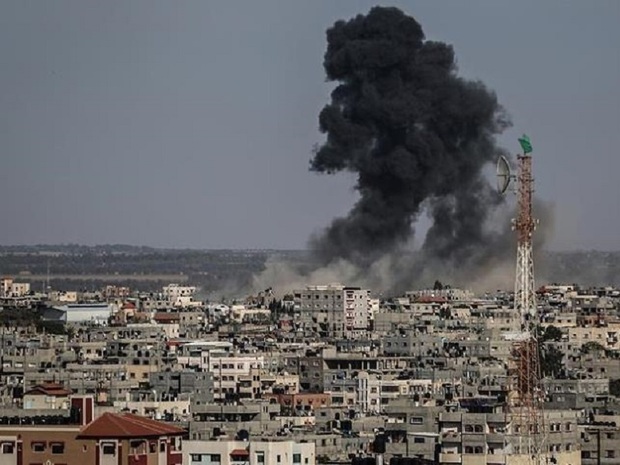 هواپیماهای رژیم صهیونیستی شرق غزه را بمباران کردند