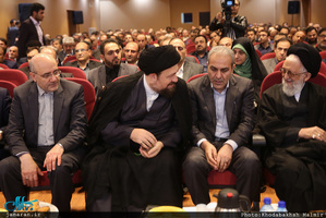 حضور سید حسن خمینی در در سومين جلسه شوراي اداري شهرستان شميرانات