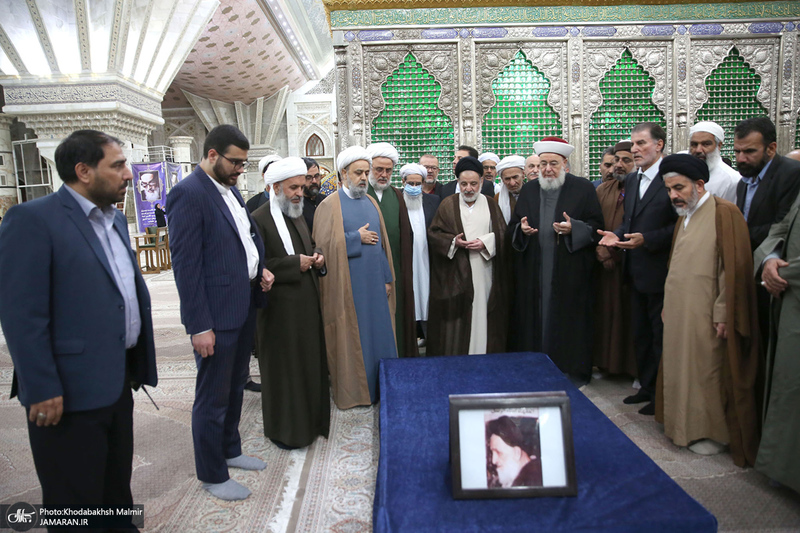 تجدید میثاق میهمانان سی و ششمین کنفرانس بین المللی وحدت اسلامی‎‎ با آرمان های امام خمینی (س)