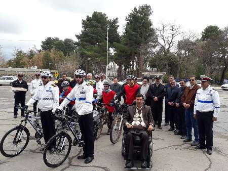 طرح پلیس دوچرخه سوار در نیشابور آغاز شد
