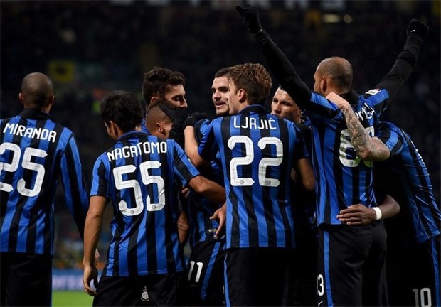 
اینتر در خانه رقیب ۹ نفره پیروز شد