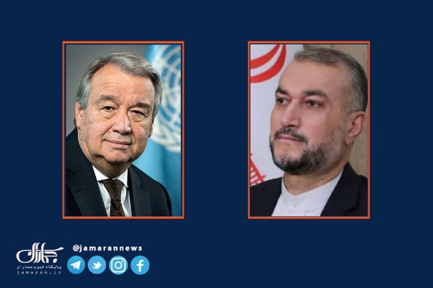 گفت‌وگوی امیرعبداللهیان و دبیرکل سازمان ملل/ ایران خواستار پایان جنگ یمن با راه حل سیاسی شد