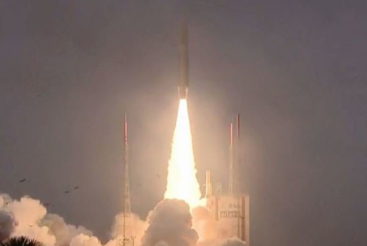 پرتاب ۴ ماهواره مکان یابی گالیله به مدار زمین با موشک آریان