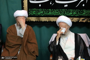 مراسم عزاداری شهادت امام رضا(ع) در بیوت مراجع عظام تقلید