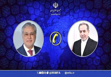 گفت‌و‌گوی تلفنی وزرای امور خارجه جمهوری اسلامی ایران و پاکستان
