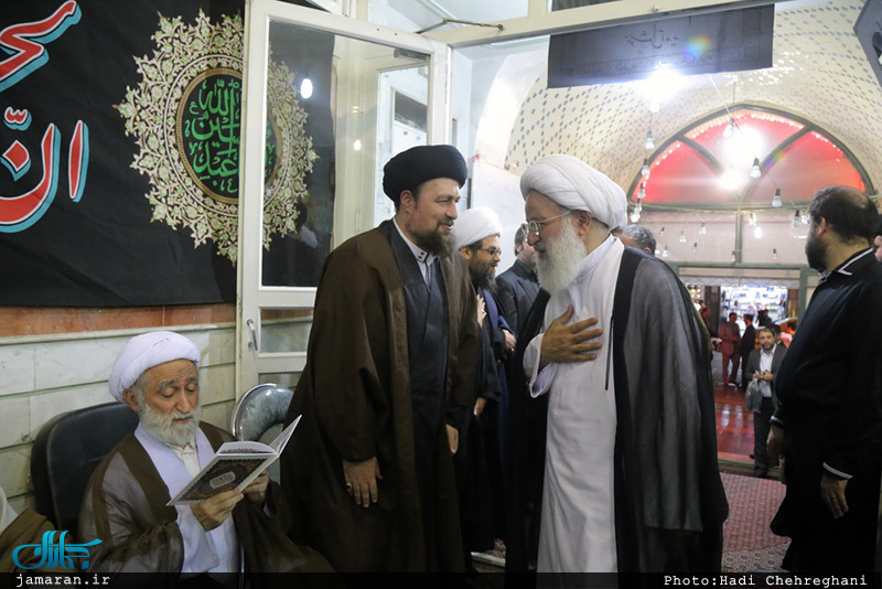 مراسم چهلمین روز درگذشت آیت الله راستی کاشانی(ره) در قم 