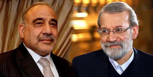لاریجانی: پارلمان ایران آماده توسعه و تحکیم روابط ایران و عراق است