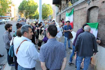 ابراز همبستگی ایتالیایی ها با شهدای تهران