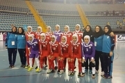 دیدار دوستانه تیم ملی فوتسال بانوان ایران و روسیه در تهران
