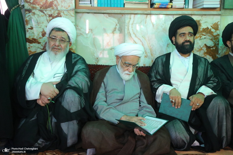چهلمین روز درگذشت مرحوم آیت الله نورالله شاه آبادی (ره) در تهران