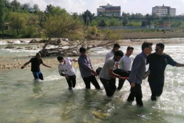 رودخانه بشار یاسوج جان جوان ۳۳ ساله را گرفت