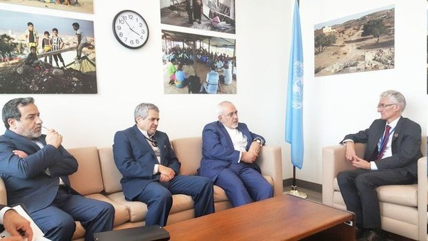 رایزنی ظریف با دو تن از معاونان دبیرکل سازمان ملل