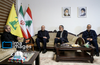 مراسم عرض تسلیت در دفتر حزب الله لبنان به مناسبت شهادت سید حسن نصرالله (3)