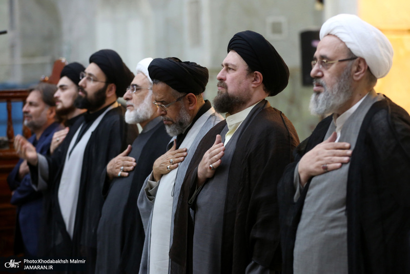 مراسم شب عاشورا در حرم مطهر امام خمینی (س)