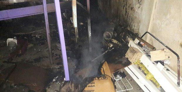 آتش سوزی در خوابگاه پسرانه دانشگاه یاسوج مهار شد