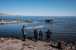 آخرین وضعیت دریاچه ارومیه دو پنجم دریاچه ارومیه آب دارد