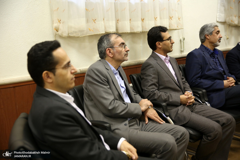 دیدار شورای مرکزی انجمن اسلامی فارغ التحصیلان دانشکده فنی دانشگاه تهران با سید حسن خمینی