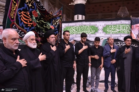عزادارای روز تاسوعا در حرم امام خمینی (س) 