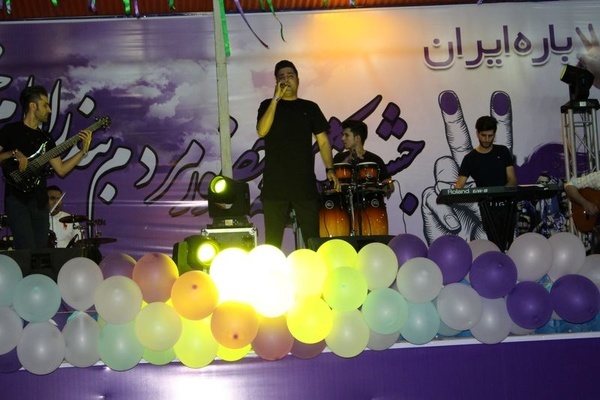 برگزاری جشن بزرگ پیروزی حسن روحانی در بندر امام خمینی + عکس
