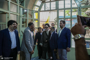 حضور سید محمد خاتمی در انتخابات ریاست جمهوری چهاردهم