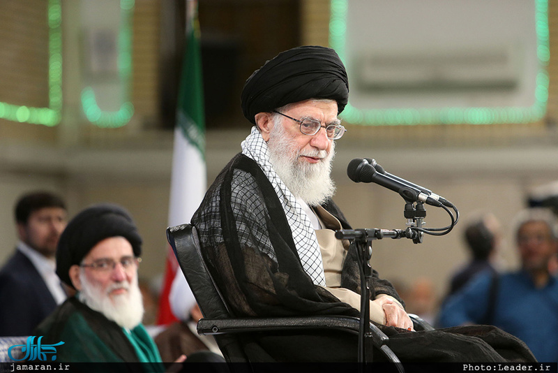 دیدار مسئولان نظام و سفرای کشورهای اسلامی با رهبر معظم انقلاب