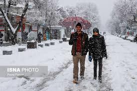 بارش برف بهاری مدارس برخی شهرستان‌های استان اردبیل را تعطیل کرد