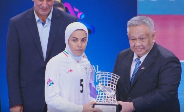 ورزشکار کرمانشاهی خانم گُل فوتسال آسیا شد