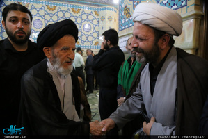مراسم ختم آیت الله روح الله شاه آبادی(ره)