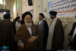 مراسم بزرگداشت حجت‌الاسلام و المسلمین سید مهدی طباطبایی(ره) در حرم مطهر حضرت معصومه(س)