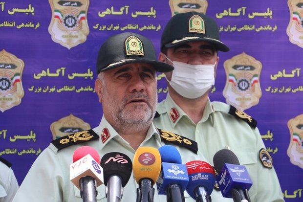 244 مجرم حرفه ای در تهران دستگیر شدند