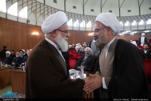پاسداشت منزلت علمی و خدمات انقلابی آیت الله مصطفی خمینی در مدرسه دارالشفا قم