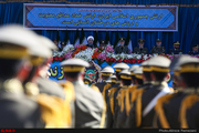 رژه‌ نیروهای مسلح در میدان آذربایجان تبریز