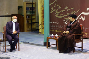 دیدار وزیر آموزش و پرورش با سید حسن خمینی