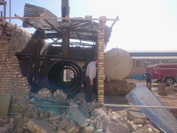 انفجار در واحد صنعتی ساوه یک کشته داشت