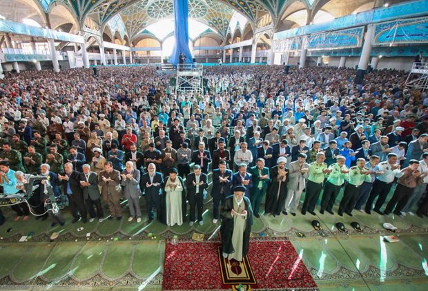 نماز عید فطر در اصفهان برگزار شد