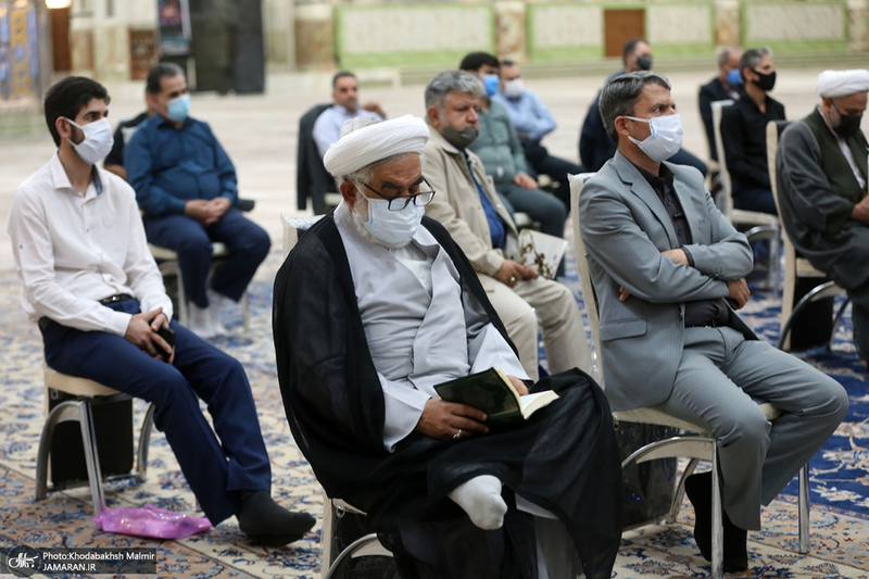 دیدار سرپرست و کارکنان موسسه تنظیم و نشر آثار امام خمینی(س) با سید حسن خمینی