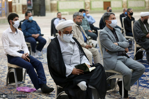 دیدار سرپرست و کارکنان موسسه تنظیم و نشر آثار امام خمینی(س) با سید حسن خمینی