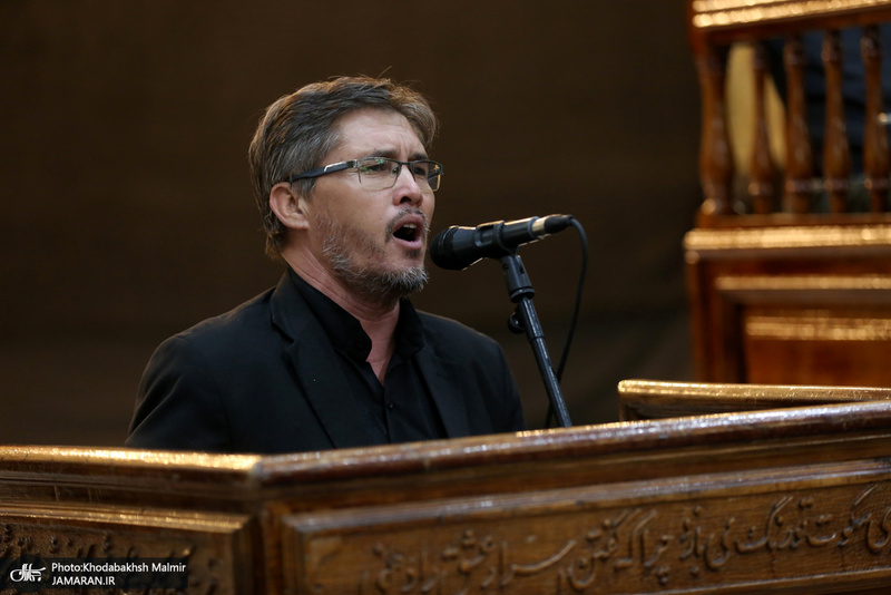 مراسم شب عاشورا در حرم مطهر امام خمینی (س)