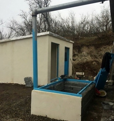 پایان عملیات اجرایی طرح تامین آب شرب دو روستای سیاهکل