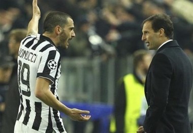 آلگری، بونوچی را به فهرست بازیکنان یوونتوس برگرداند