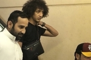 حضور عمر عبدالرحمن در ریاض برای عقد قرارداد با الهلال + عکس
